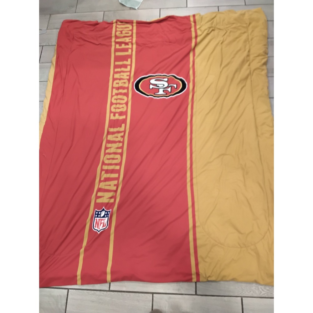 San Francisco 49ers NFL Twin Comforter – Red &‎ Gold